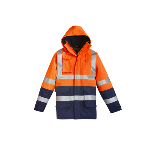 Syzmik Mens Hi Vis 4 In 1 Waterproof Jacket (ZJ532) – Uniform Wholesalers