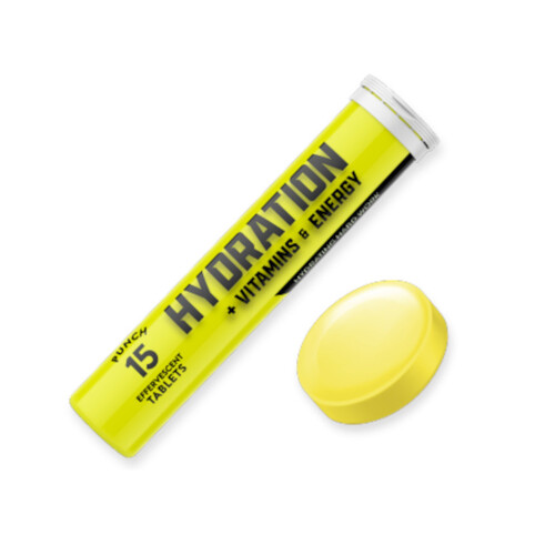 WORKWEAR, SAFETY & CORPORATE CLOTHING SPECIALISTS - THORZT HYDRATION + VITAMINS EFFERVESCENT - PUNCH (15 TABLETS) (MOQ 8 PACKS)