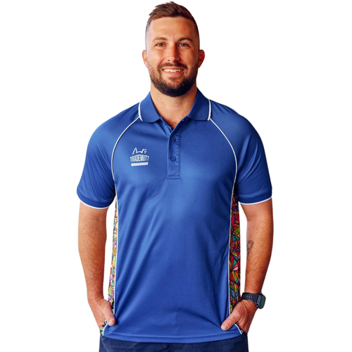 WORKWEAR, SAFETY & CORPORATE CLOTHING SPECIALISTS - Unisex RPET Bonza Blue Polo