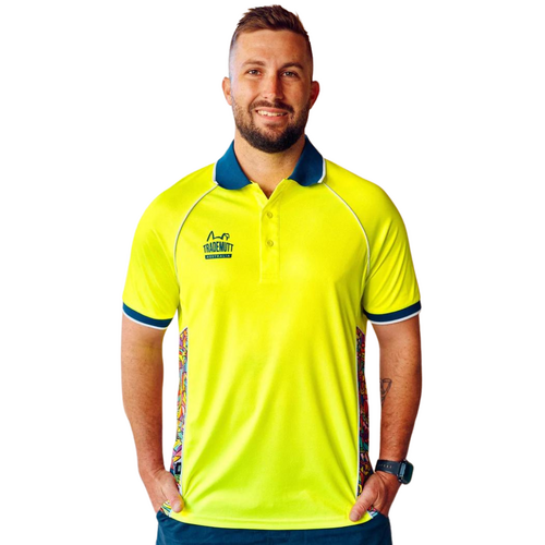 WORKWEAR, SAFETY & CORPORATE CLOTHING SPECIALISTS - Unisex RPET Bonza Yellow Polo