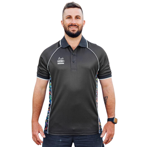 WORKWEAR, SAFETY & CORPORATE CLOTHING SPECIALISTS - Unisex RPET Pearler Charcoal Polo