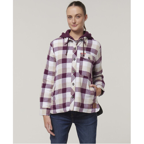 WORKWEAR, SAFETY & CORPORATE CLOTHING SPECIALISTS - WMNS QUILTED SHACKET