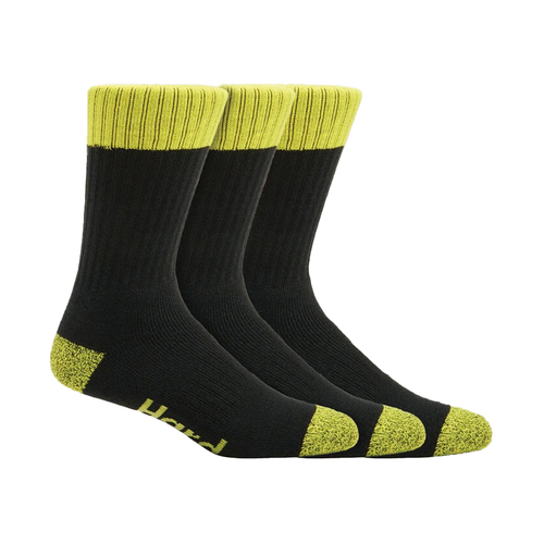 WORKWEAR, SAFETY & CORPORATE CLOTHING SPECIALISTS - Core - HI VIS CREW 3PK