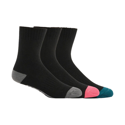 WORKWEAR, SAFETY & CORPORATE CLOTHING SPECIALISTS - Core - WMS BAMBOO CREW 3PK-Multi-3-8