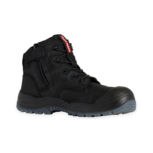 WORKWEAR, SAFETY & CORPORATE CLOTHING SPECIALISTS - Red Collection - 5 Inch Boot - Black